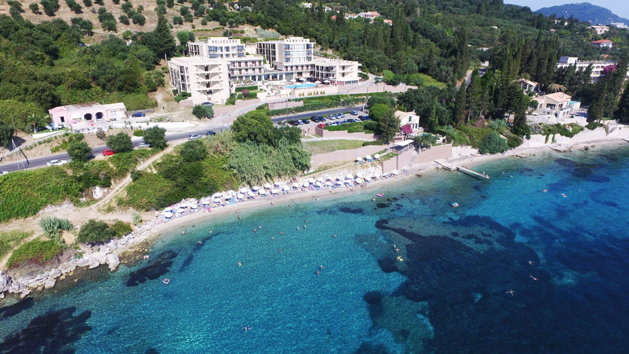 H tel belvedere 3 corfou gr ce ses les voyages